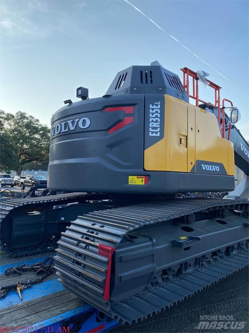 Volvo ECR355EL 履帶式 挖土機/掘鑿機/挖掘機