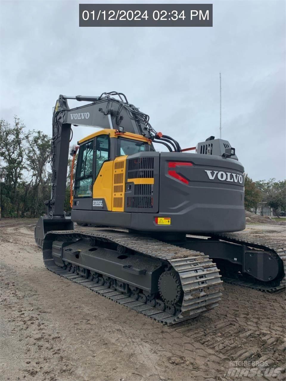 Volvo ECR355EL 履帶式 挖土機/掘鑿機/挖掘機