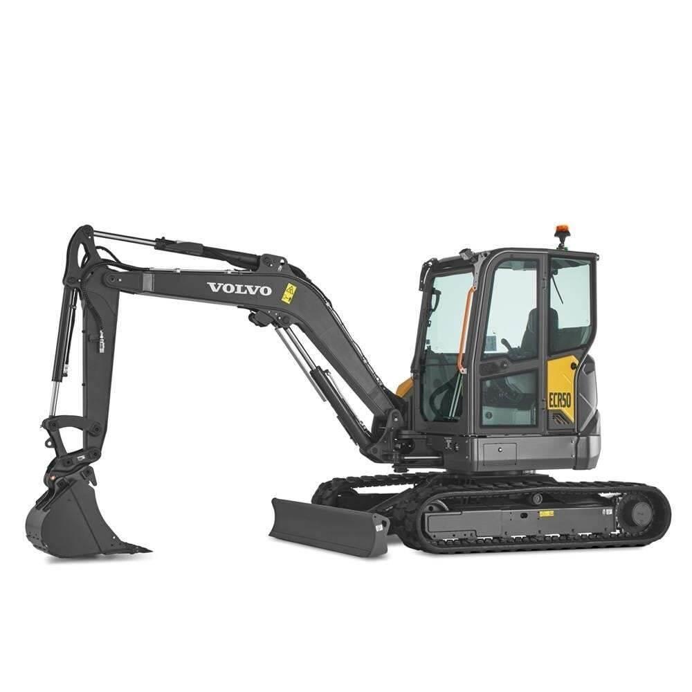 Volvo ECR50F 小型挖土機/掘鑿機<7t(小型挖掘機)