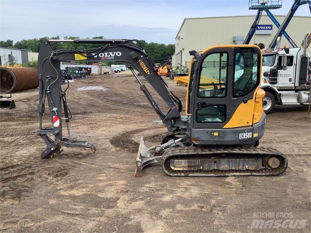 Volvo ECR58D 履帶式 挖土機/掘鑿機/挖掘機