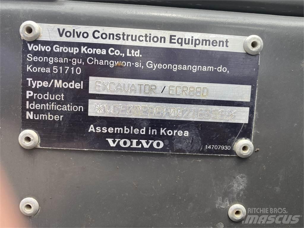 Volvo ECR88D 履帶式 挖土機/掘鑿機/挖掘機
