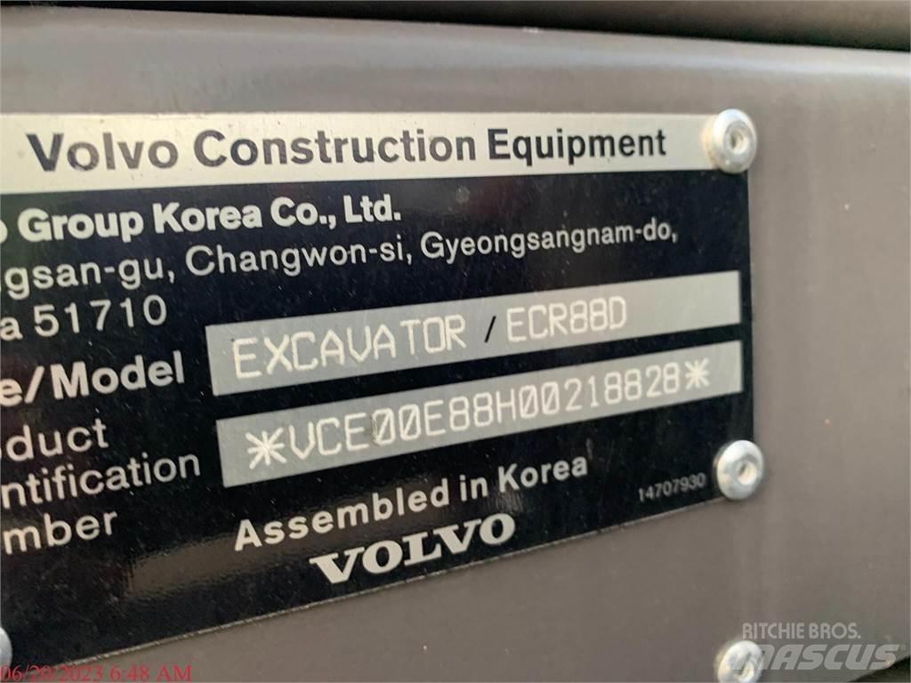Volvo ECR88D 履帶式 挖土機/掘鑿機/挖掘機