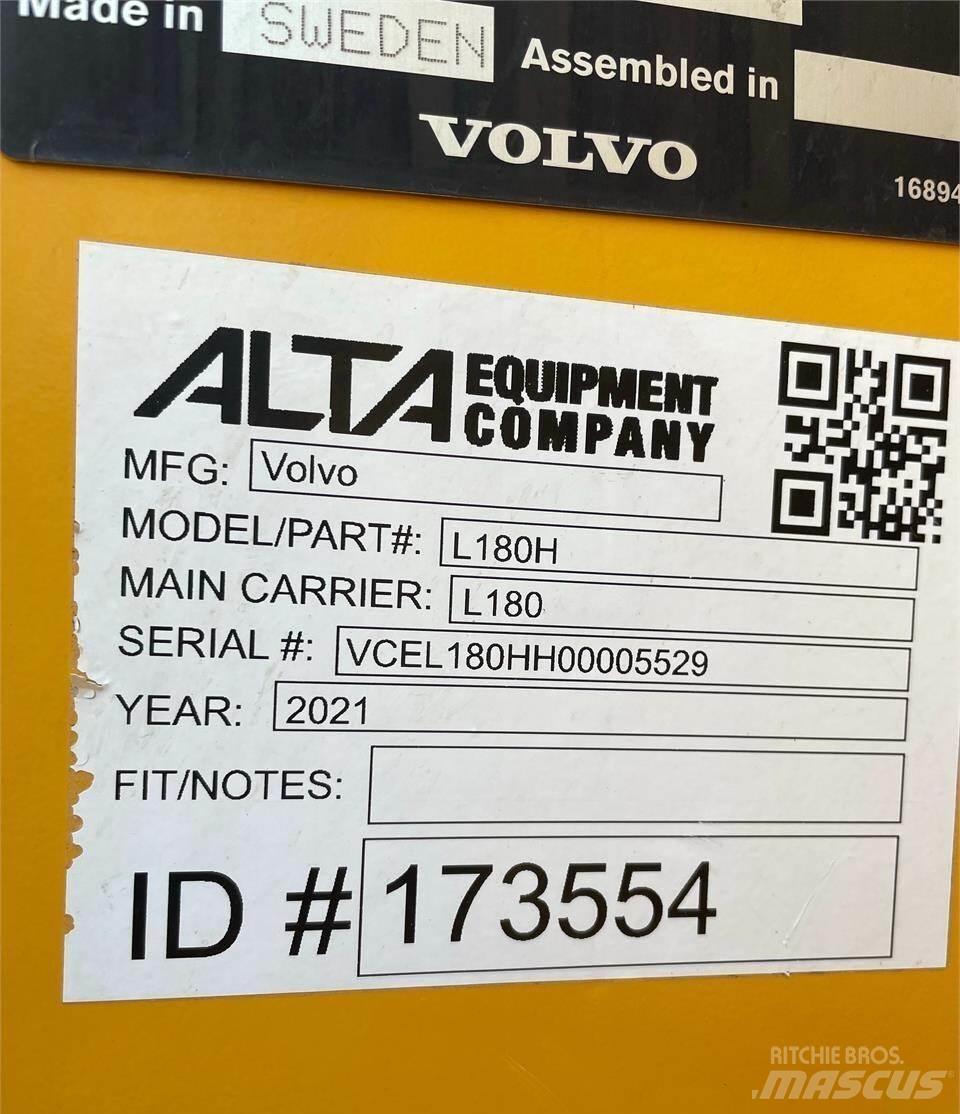 Volvo L180H 輪胎式裝載機