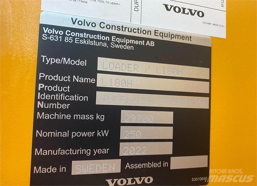 Volvo L180H 輪胎式裝載機