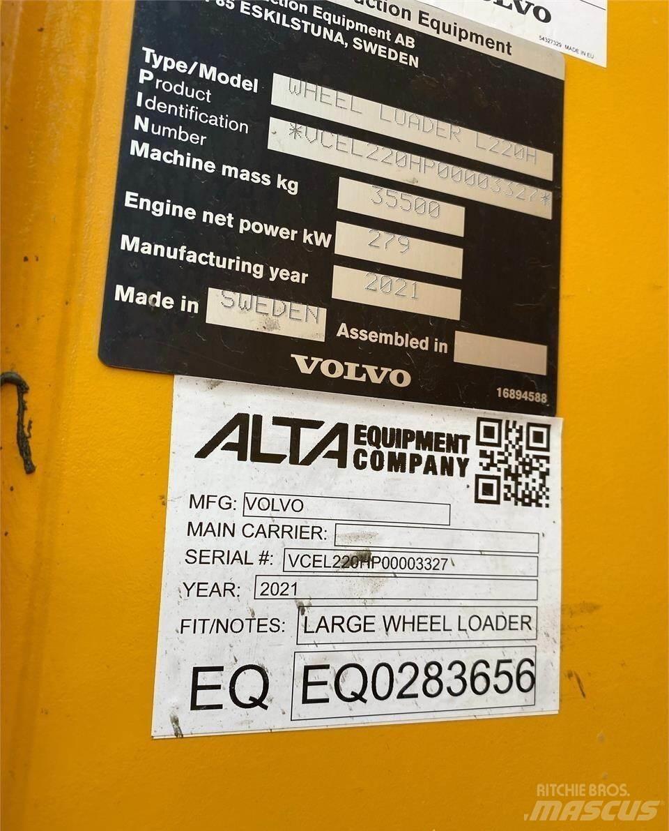 Volvo L220H 輪胎式裝載機