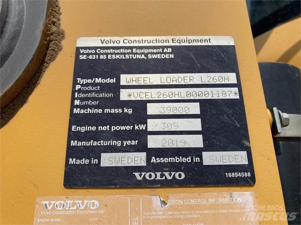 Volvo L260H 輪胎式裝載機
