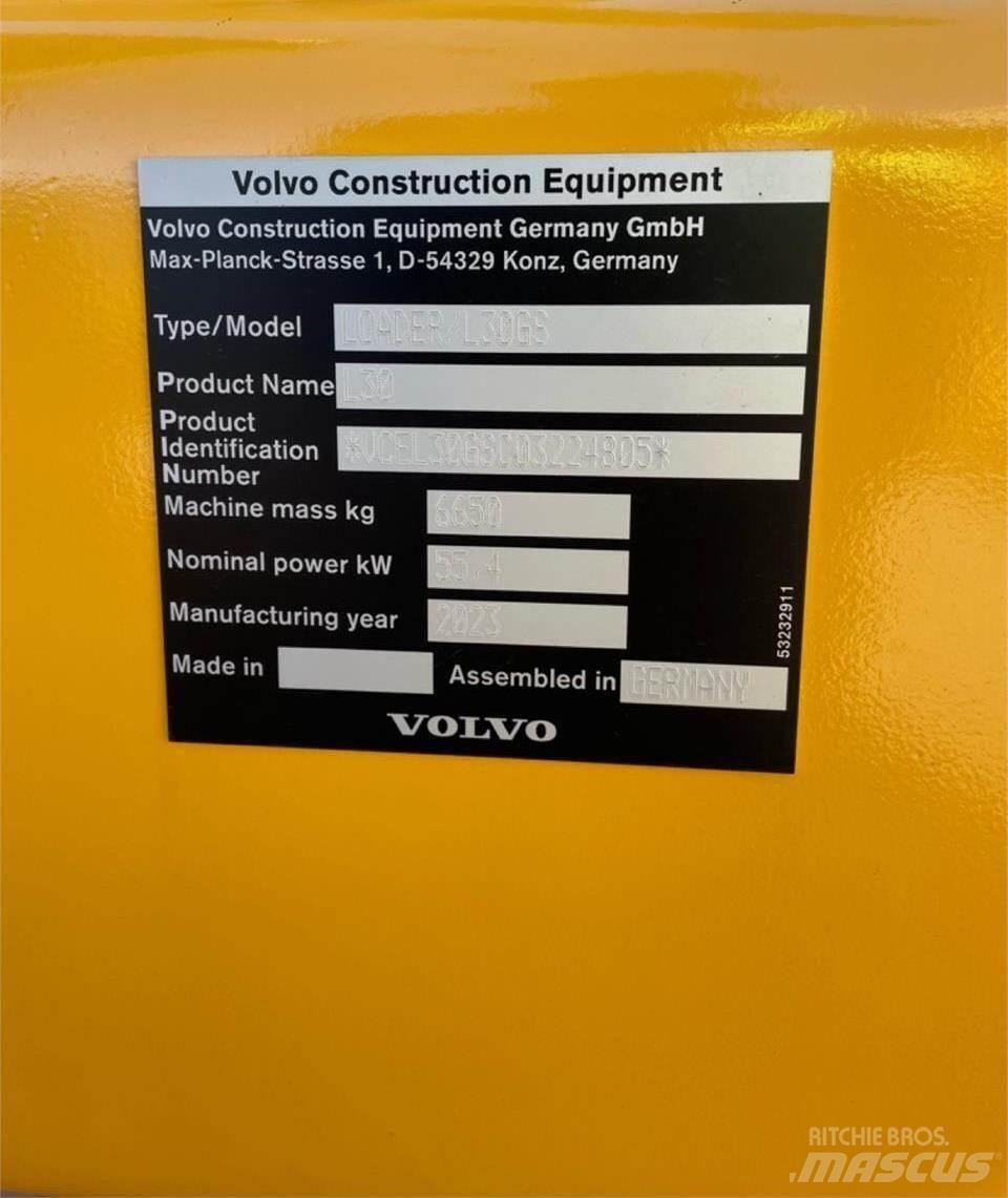 Volvo L30GS 輪胎式裝載機
