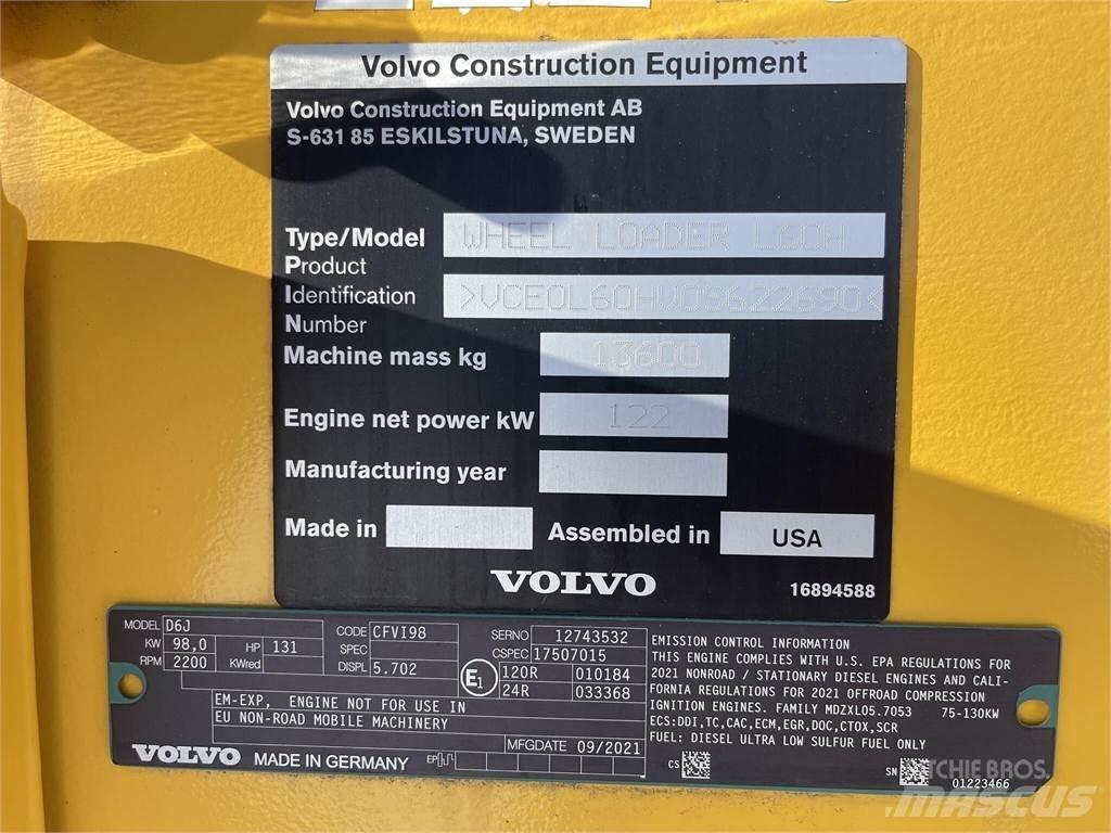 Volvo L60H 輪胎式裝載機