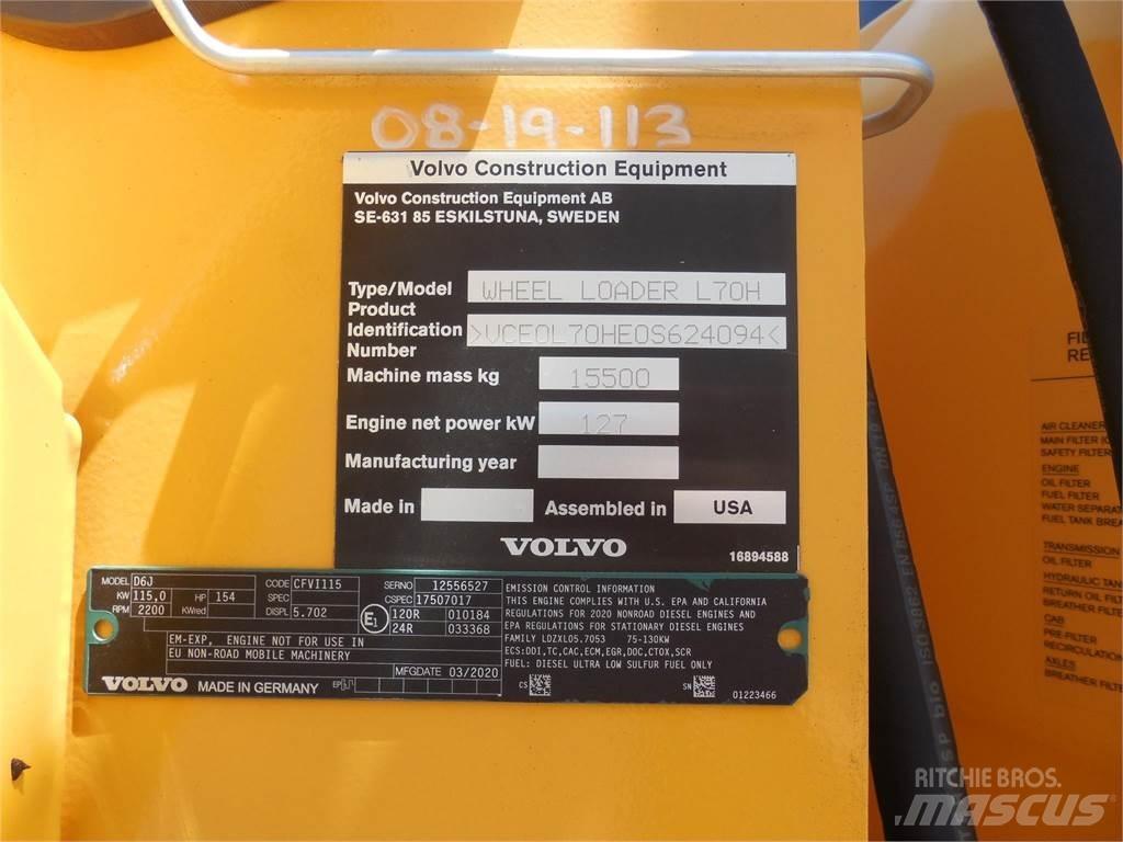 Volvo L70H 輪胎式裝載機