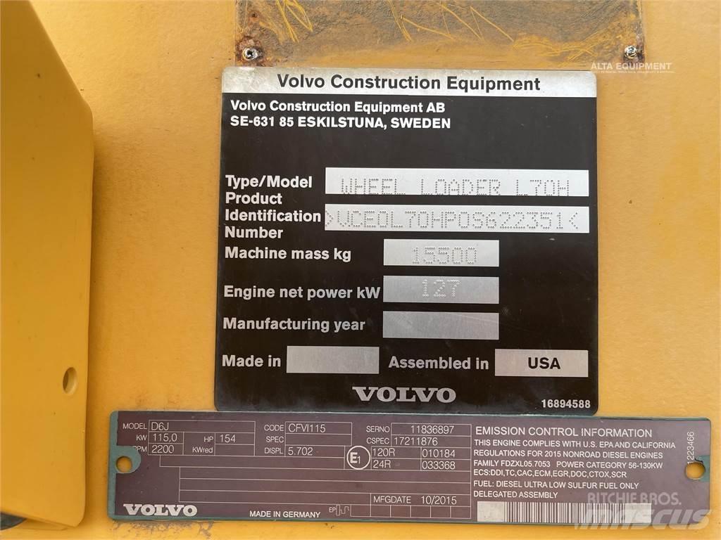 Volvo L70H 輪胎式裝載機