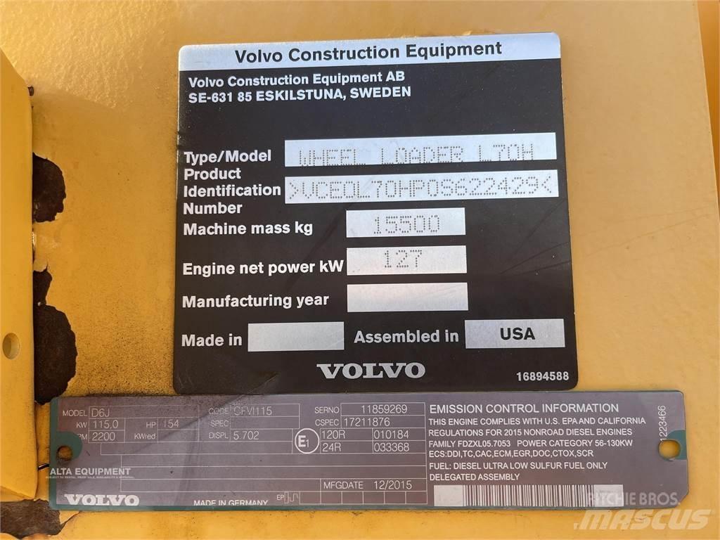 Volvo L70H 輪胎式裝載機