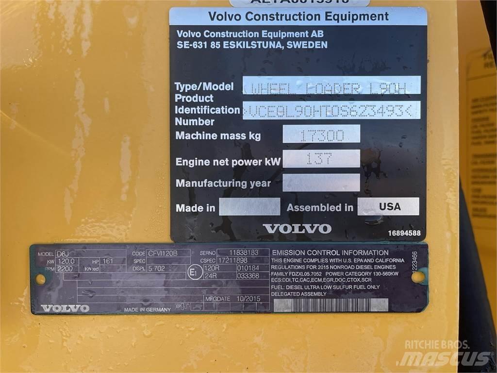 Volvo L90H 輪胎式裝載機