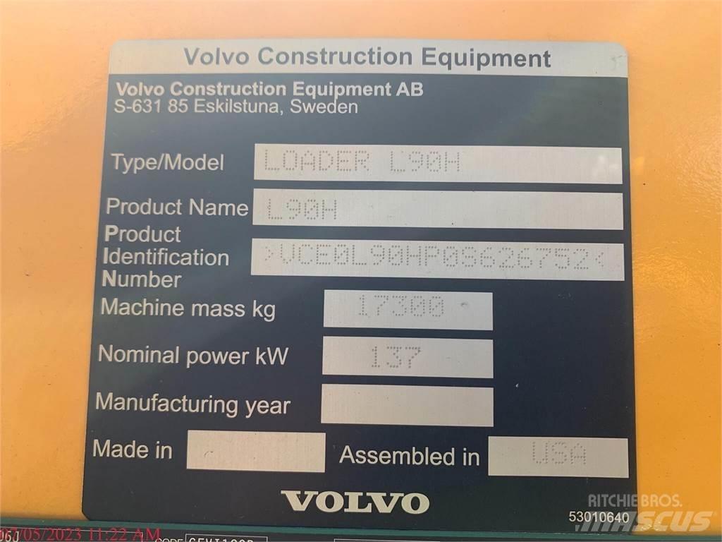 Volvo L90H 輪胎式裝載機