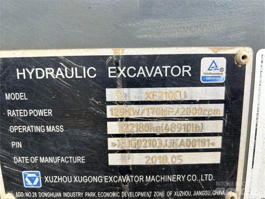 XCMG XE210CU 履帶式 挖土機/掘鑿機/挖掘機