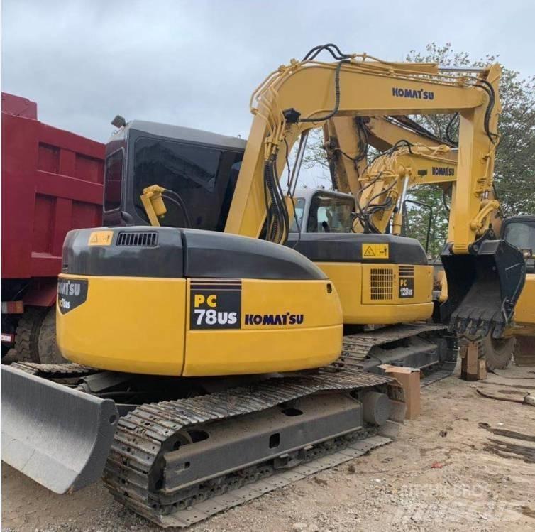 Komatsu pc78us 中型挖土機/掘鑿機/挖掘機 7t-12t