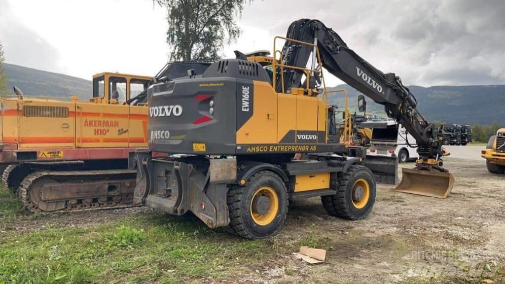 Volvo EW 160 E 旋轉式挖土機/掘鑿機/挖掘機