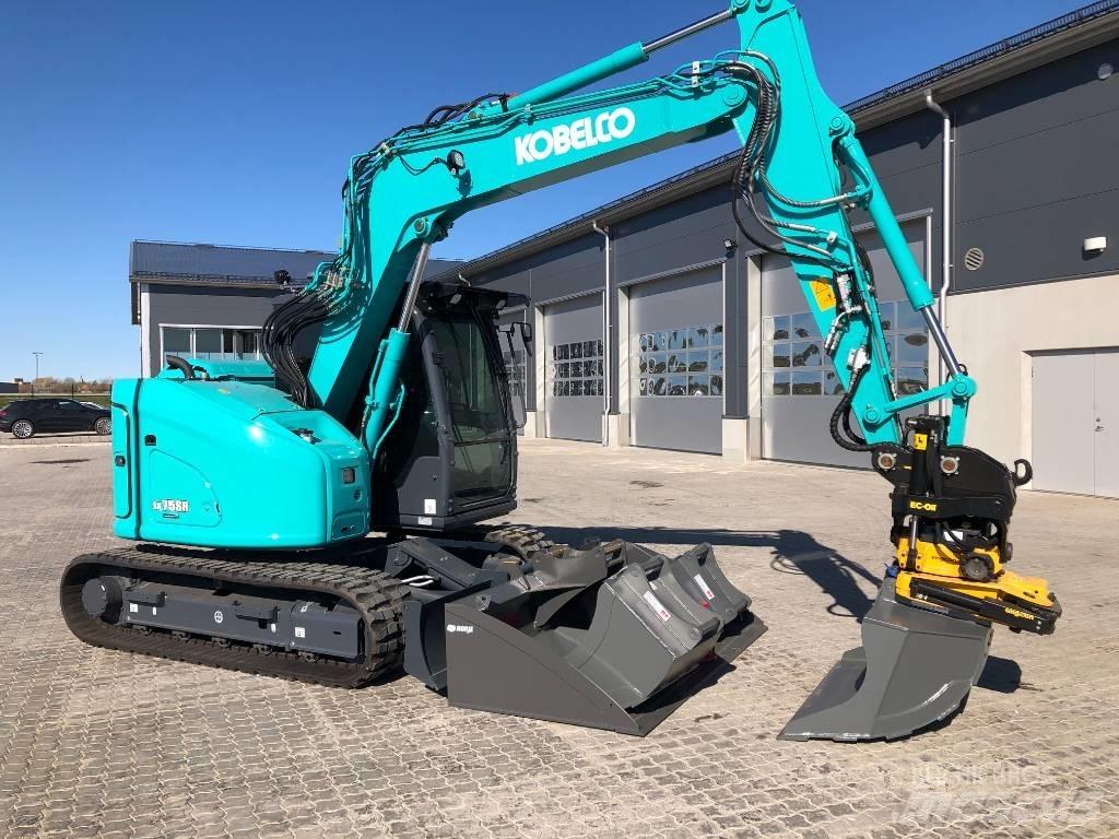 Kobelco SK 75 SR 中型挖土機/掘鑿機/挖掘機 7t-12t