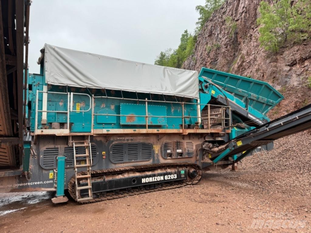 PowerScreen H 6203 移動式篩選機