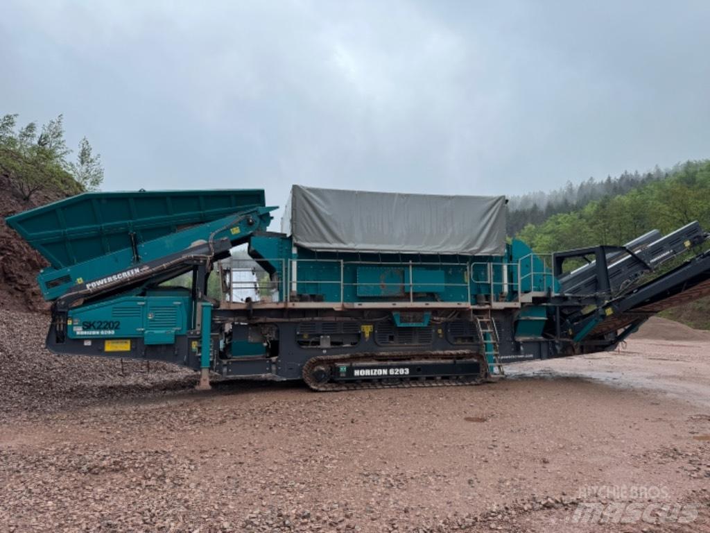 PowerScreen H 6203 移動式篩選機