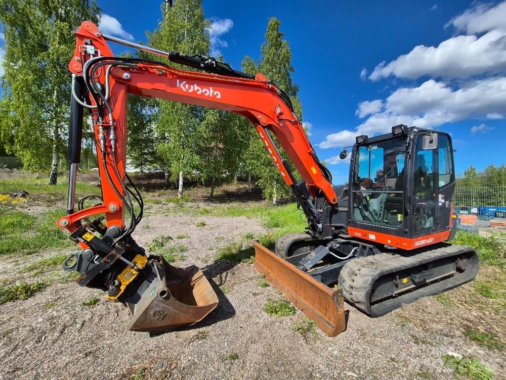 Kubota KX 080-4 中型挖土機/掘鑿機/挖掘機 7t-12t