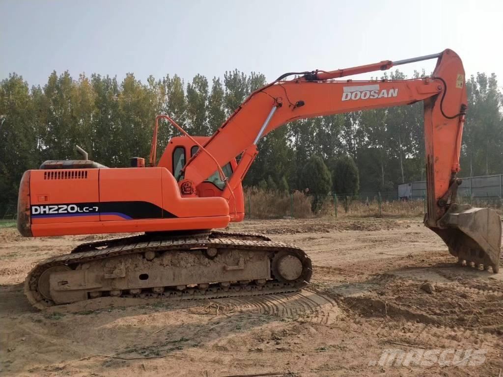 Doosan dh220lc-7 履帶式 挖土機/掘鑿機/挖掘機