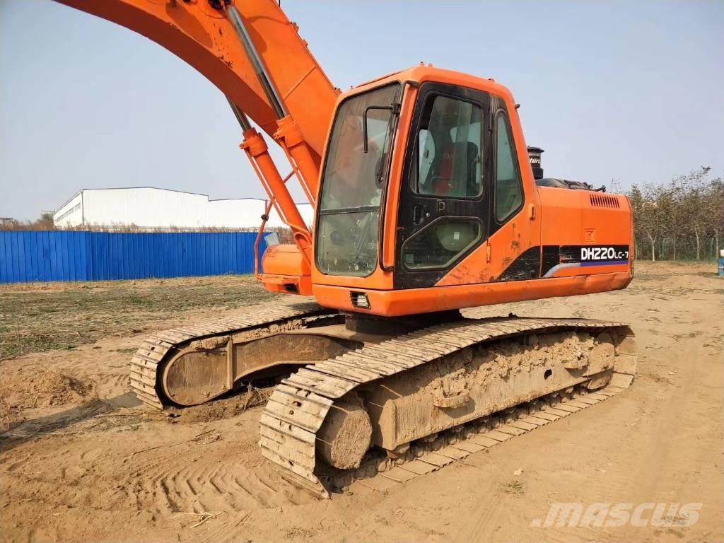Doosan dh220lc-7 履帶式 挖土機/掘鑿機/挖掘機