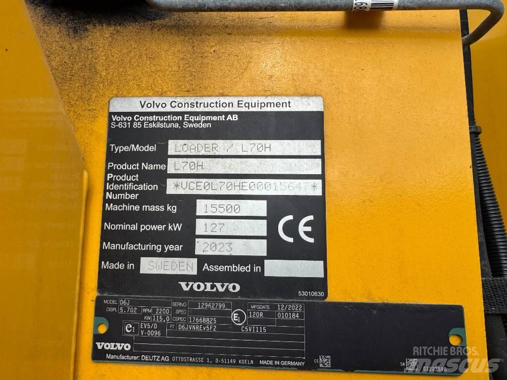 Volvo L 70 H 輪胎式裝載機