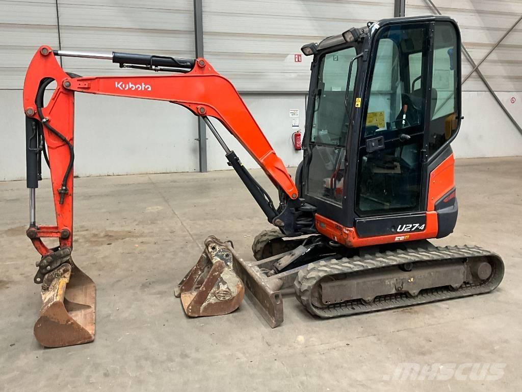 Kubota U 27-4 小型挖土機/掘鑿機<7t(小型挖掘機)