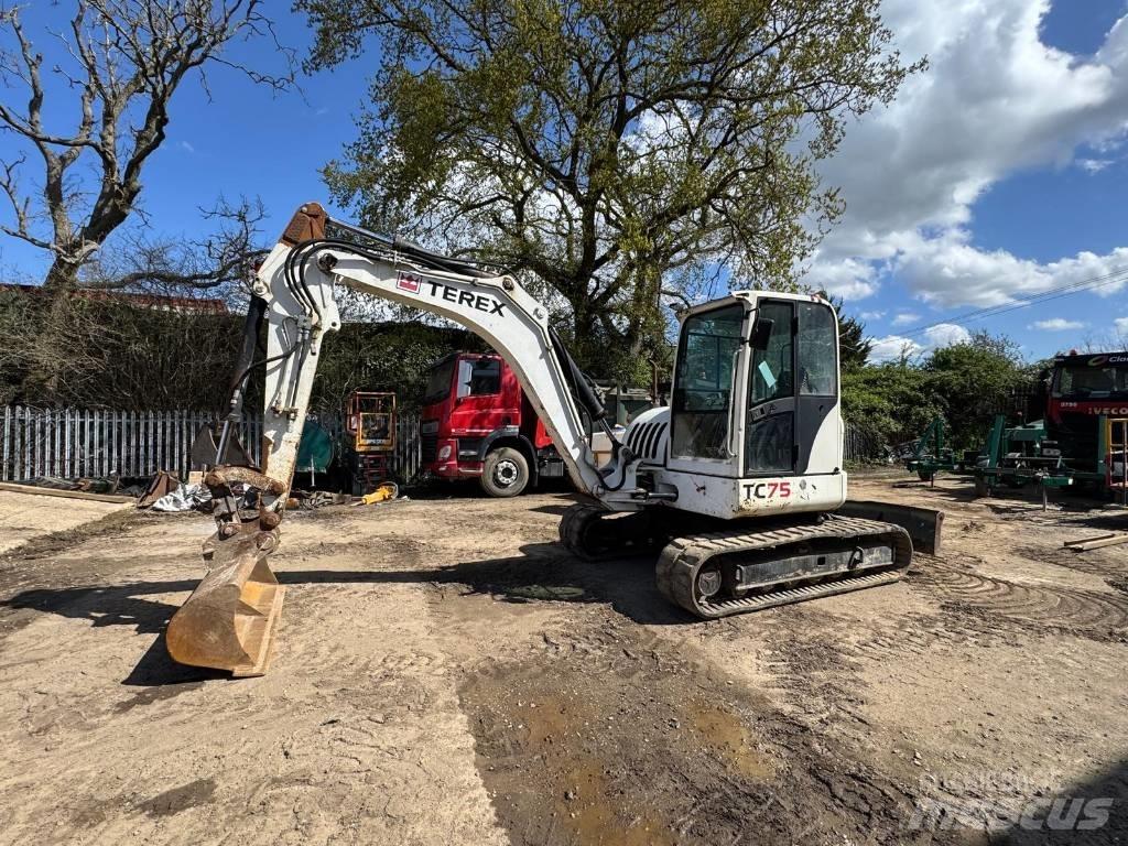 Terex TC 75 中型挖土機/掘鑿機/挖掘機 7t-12t