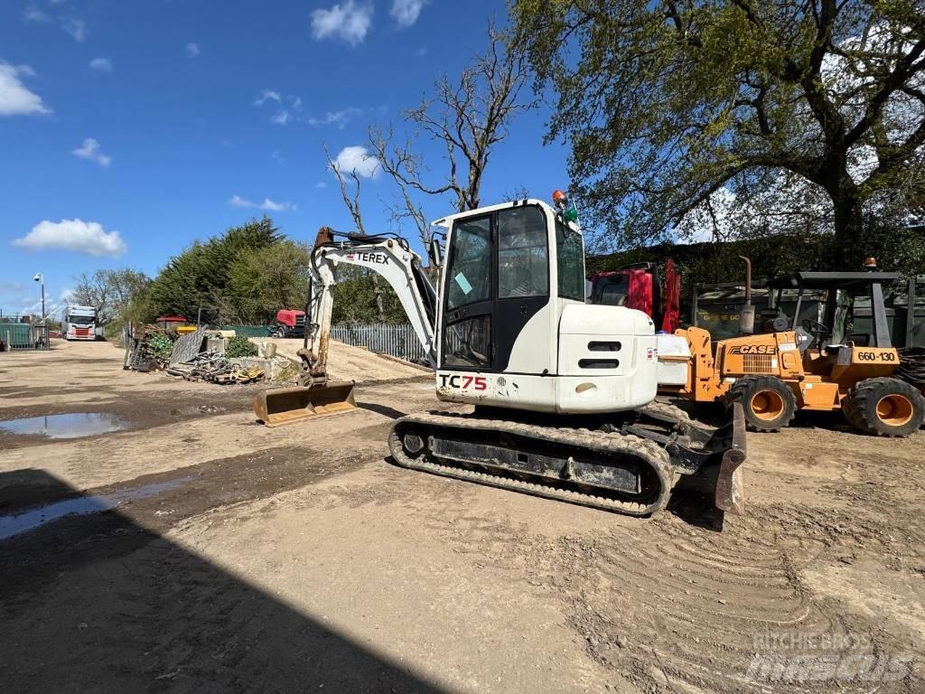 Terex TC 75 中型挖土機/掘鑿機/挖掘機 7t-12t