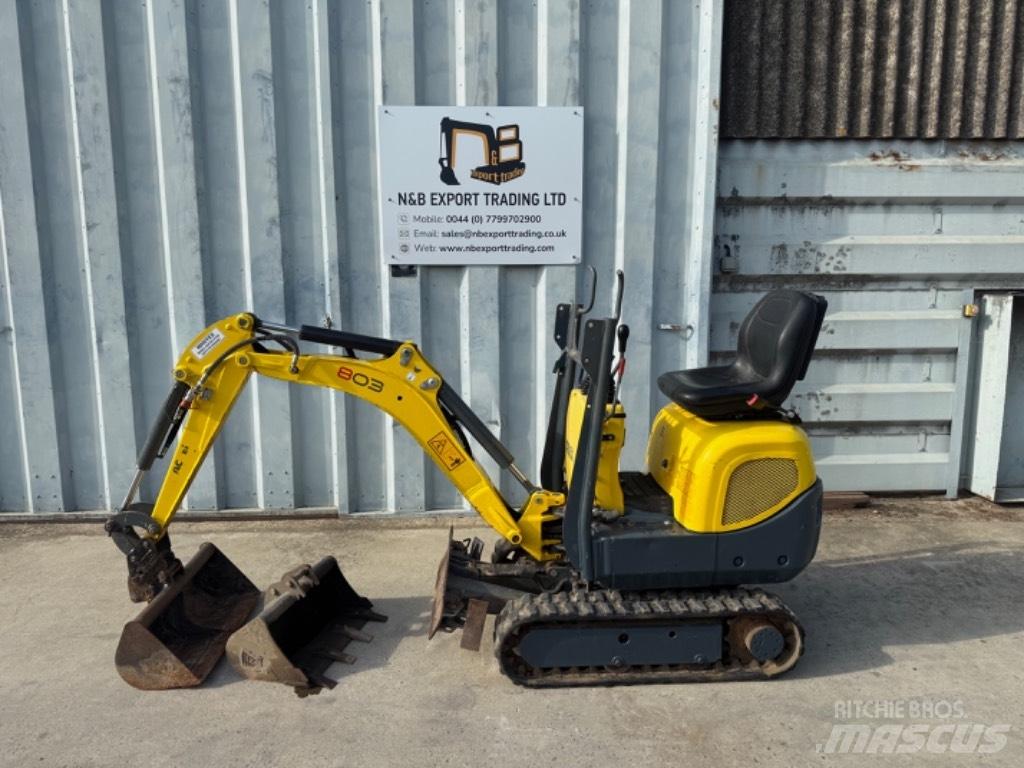 Wacker Neuson 803 小型挖土機/掘鑿機<7t(小型挖掘機)