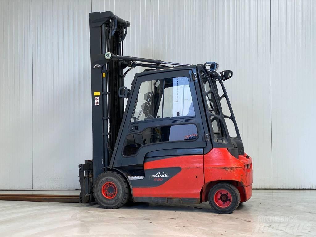 Linde E30-01 電動堆高機