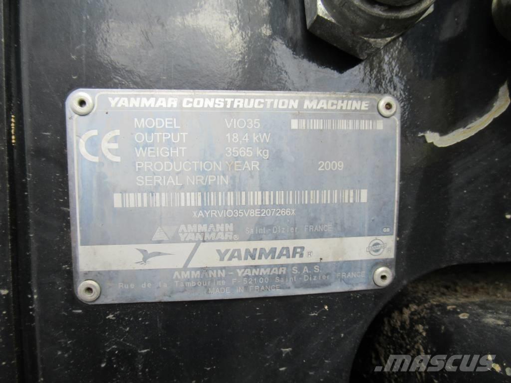 Yanmar VIO 35 小型挖土機/掘鑿機<7t(小型挖掘機)