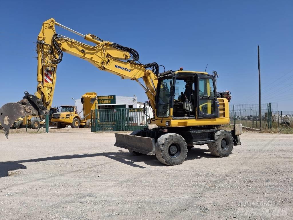 Komatsu PW 148-8 旋轉式挖土機/掘鑿機/挖掘機