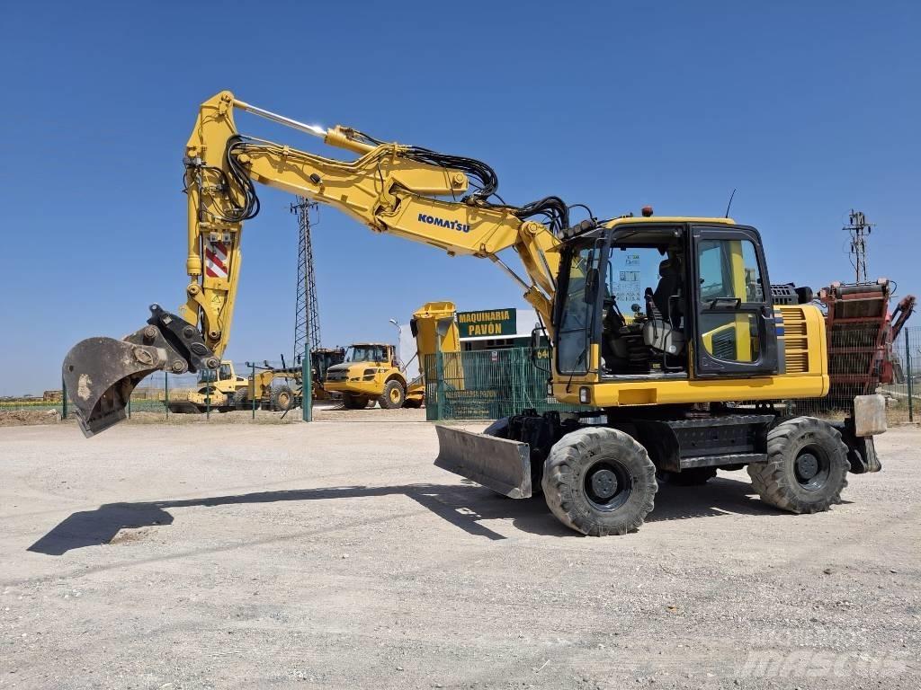 Komatsu PW 148-8 旋轉式挖土機/掘鑿機/挖掘機