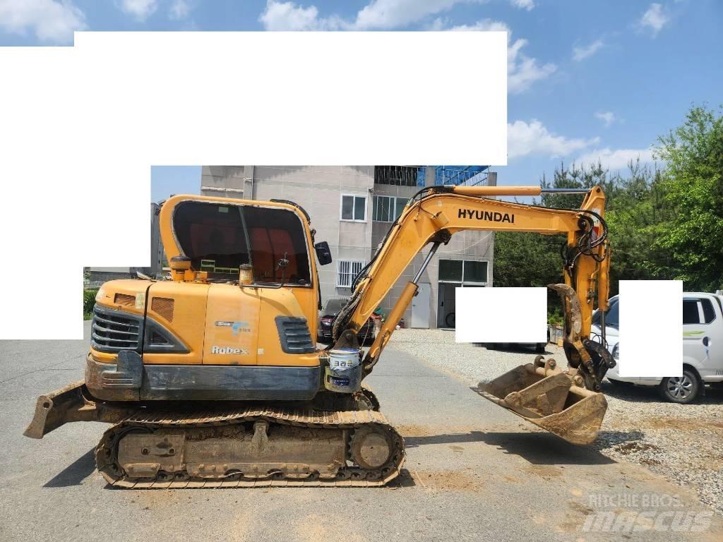 Hyundai Robex 55 小型挖土機/掘鑿機<7t(小型挖掘機)