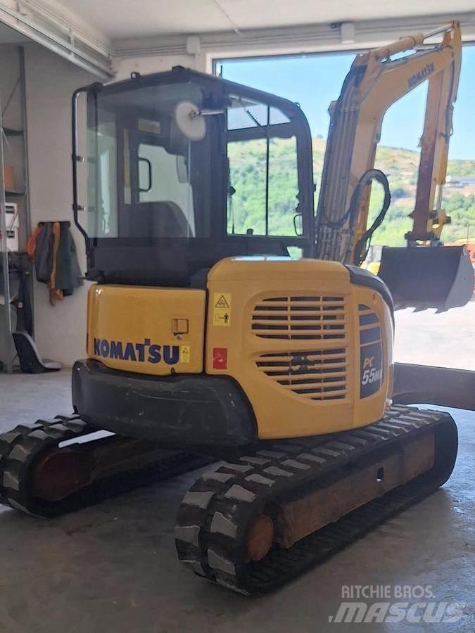 Komatsu PC55 MR-3 小型挖土機/掘鑿機<7t(小型挖掘機)