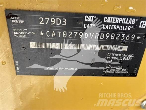CAT 279D3 滑移轉向裝載機