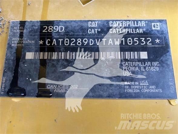 CAT 289D 滑移轉向裝載機