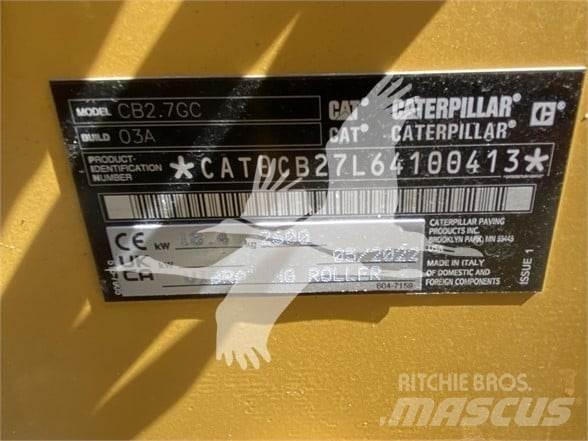 CAT CB2.7 GC 單輪滾壓機