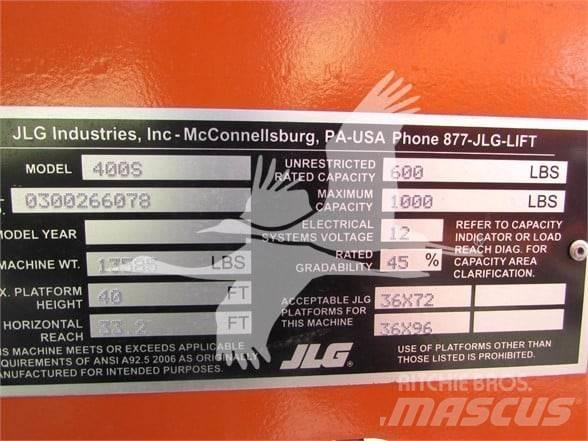 JLG 400S 伸縮臂高空作業車
