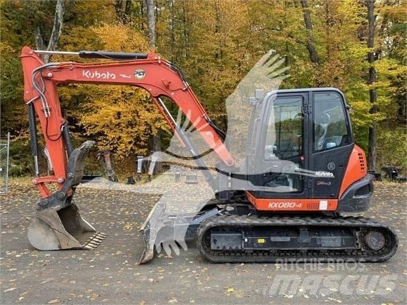 Kubota KX080-4 履帶式 挖土機/掘鑿機/挖掘機