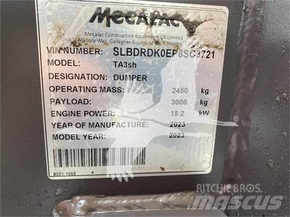 Mecalac TA3SH 側卸礦車