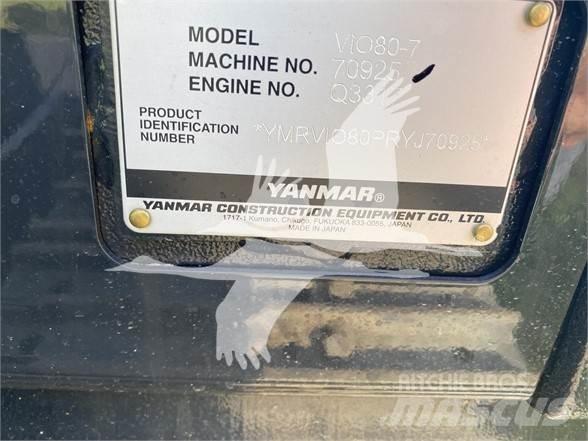 Yanmar VIO80-7 履帶式 挖土機/掘鑿機/挖掘機
