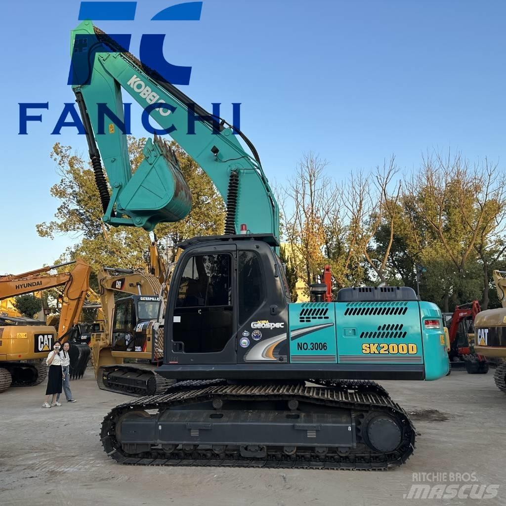 Kobelco sk200D 廢棄物/工業用操作車