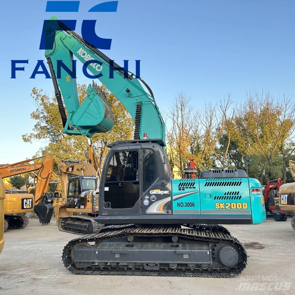 Kobelco sk200D 廢棄物/工業用操作車