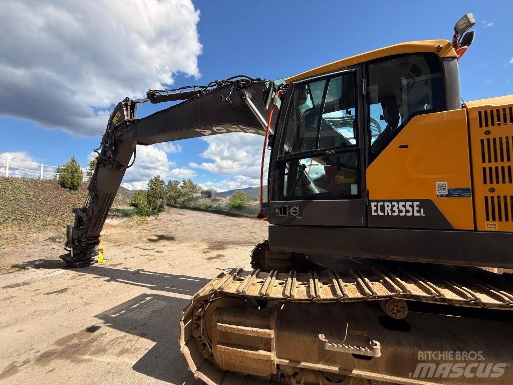 Volvo ECR355EL 履帶式 挖土機/掘鑿機/挖掘機