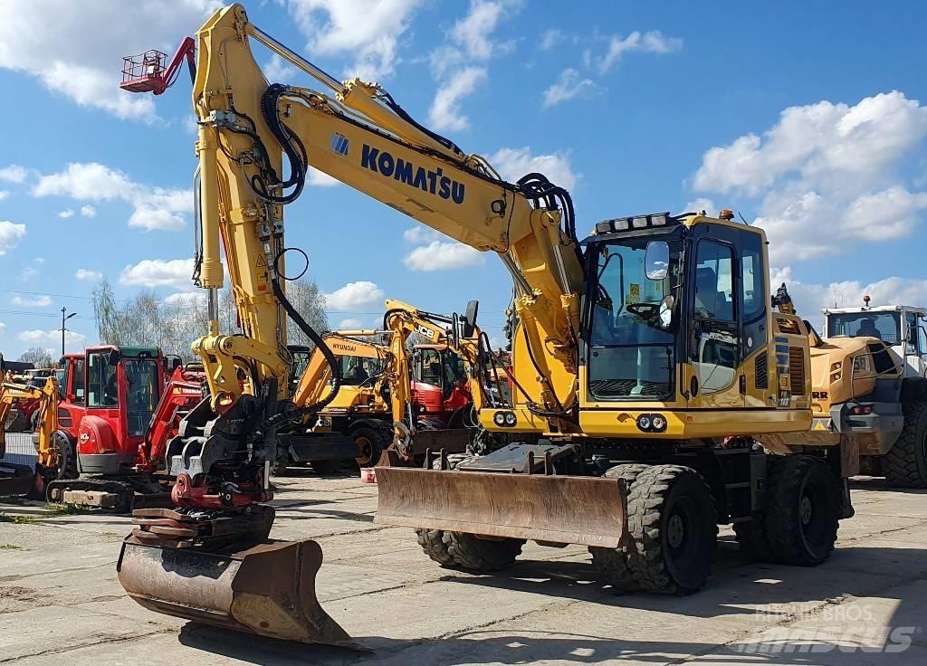 Komatsu PW148-10 旋轉式挖土機/掘鑿機/挖掘機