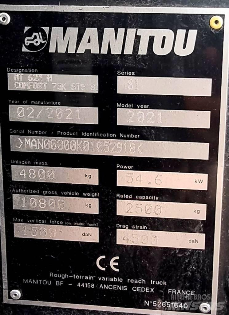 Manitou MT 625 H      (09) 伸縮臂操作車