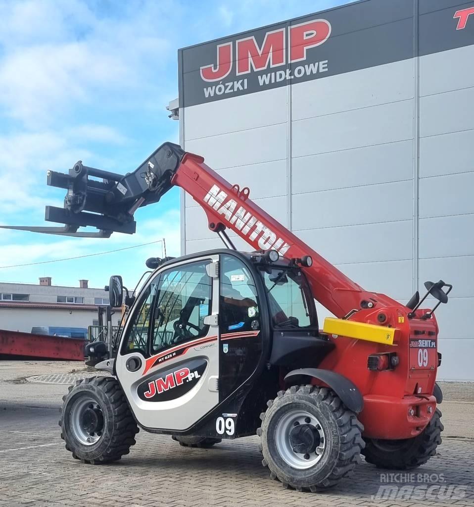 Manitou MT 625 H      (09) 伸縮臂操作車